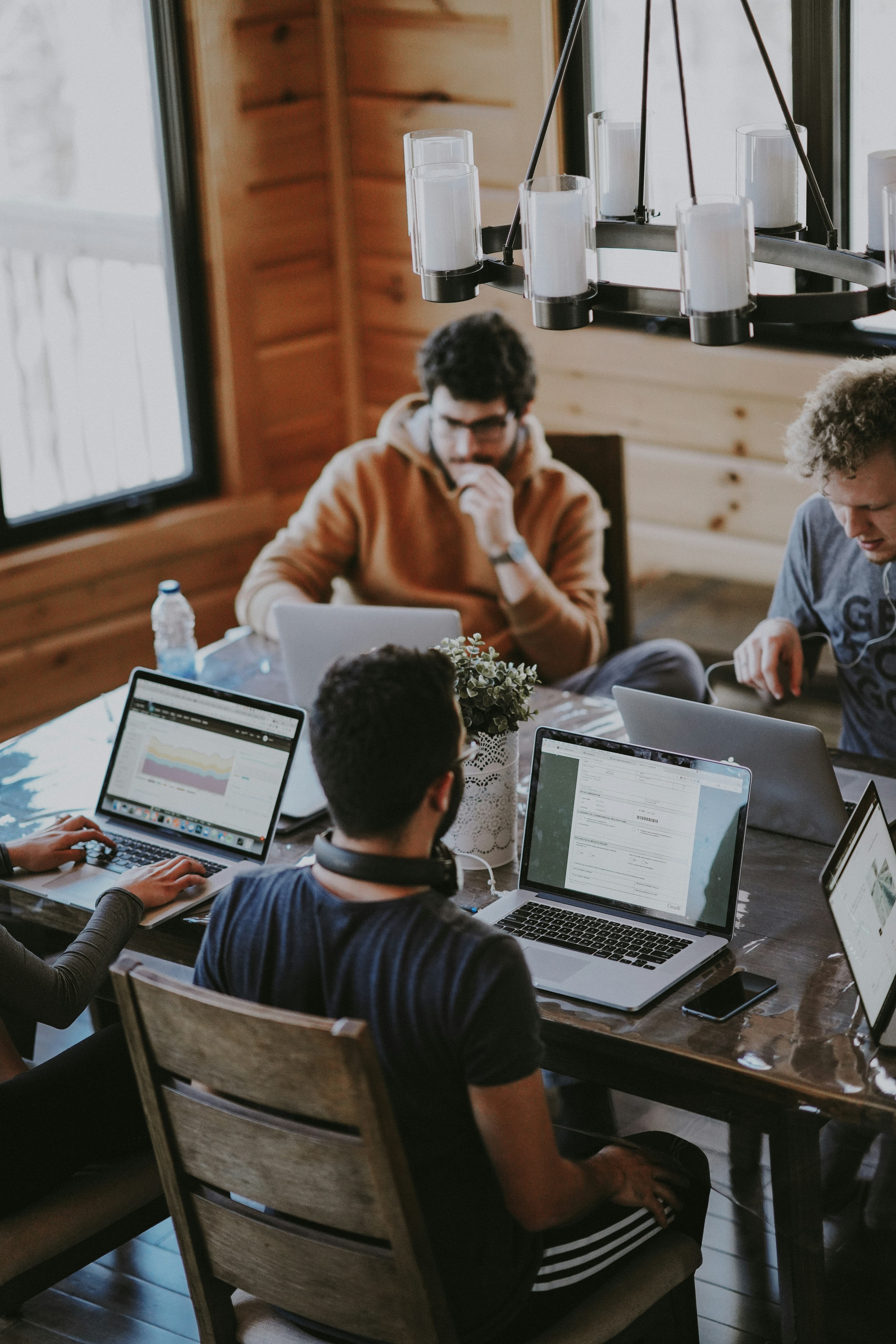 Strategy Forge team collaborating on a project